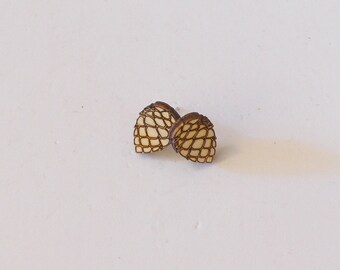 Pine Cone Earrings