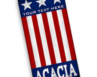 ACACIA USA Flag Towel