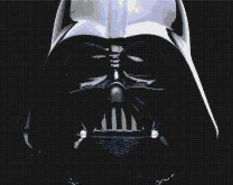 Darth vader Cross Stitch Pattern Pdf Darth vader pattern star wars pattern - 220 x 165 stitches - INSTANT Download - B075