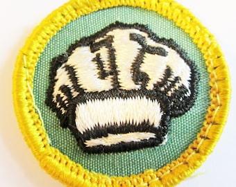 Cadette Girl Scout Badge "Chef" circa 1960's