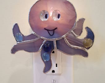 Animal Stained glass nightlight