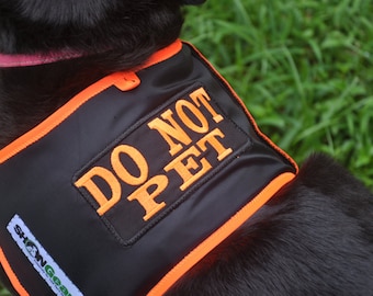 Dog Vest DO NOT PET Alert Vest