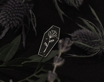 Coffin enamel pin / LIMITED EDITION