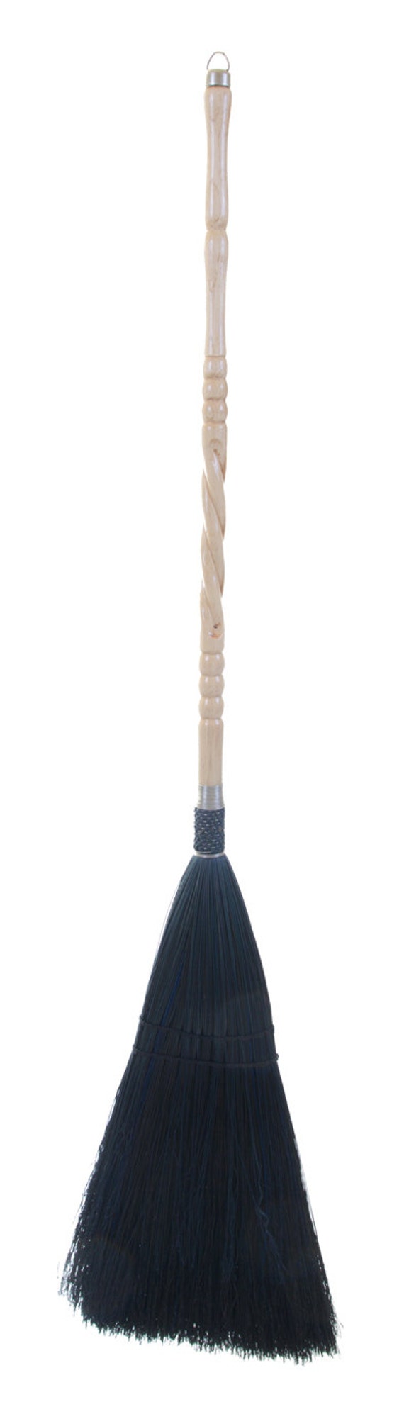 small wooden broom