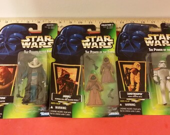 Star Wars, The Power of the Force Action Figures, Kenner/Hasbro, 1996