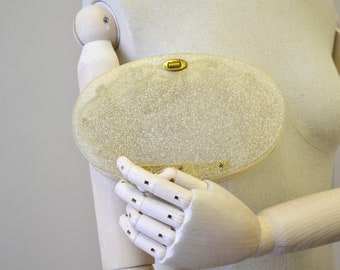 1950s Glittery Lucite Minaudiere