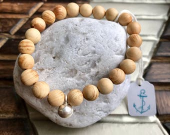 Sandalwood Essential Oil Diffuser Bracelet