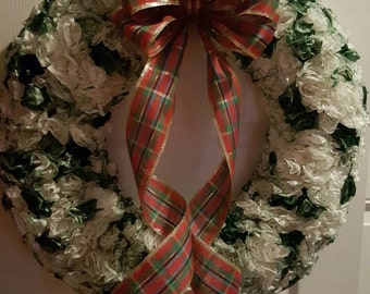 One of a Kind Holiday Wreath. For Sale Now!