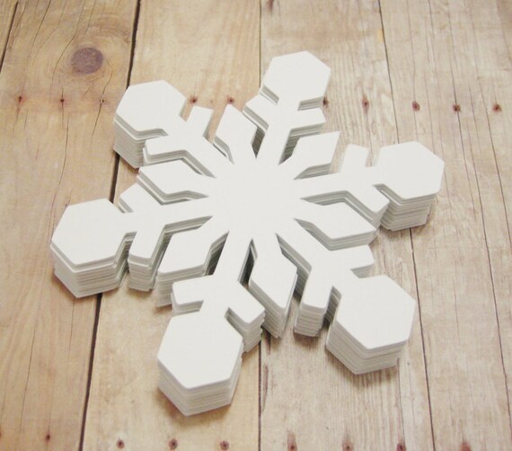 Snowflake CutoutsLarge Cardstock SnowflakesWinter
