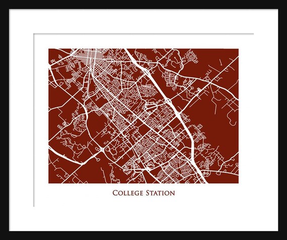 College Station Map Map of College Station Texas Texas A&amp;M