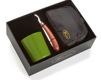 Worden Shaving Kit for Shaving Powder/Cream (Olive)