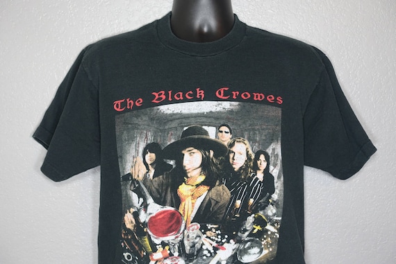 1992 The Black Crowes - High As The Moon '92 Tour Double-Sided Vintage Concert T-Shirt