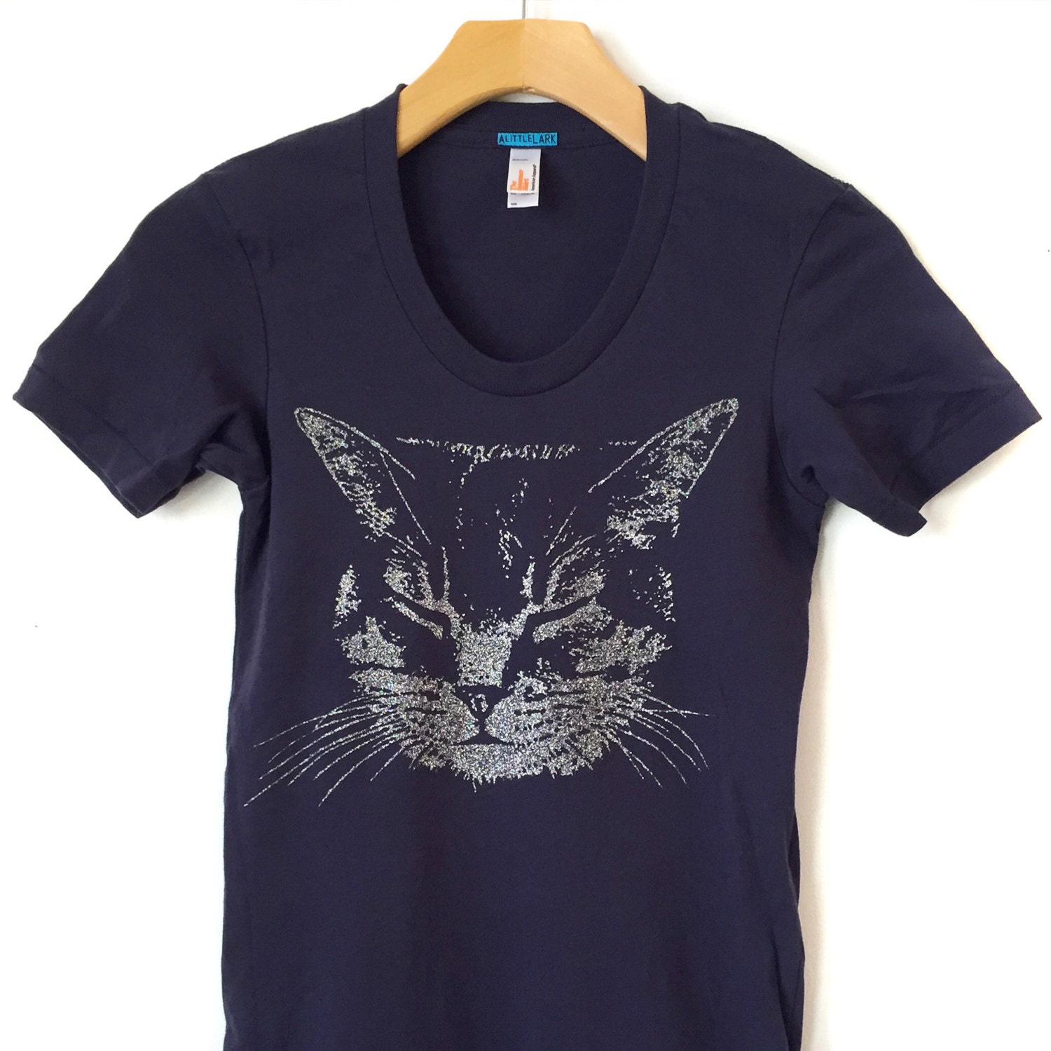 Cat TShirt Womens Cat Shirt Kitty tshirt Cat Lovers