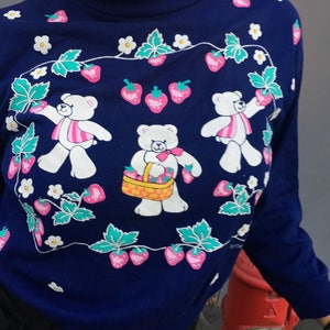 Vintage Mini Teddybear Sweater