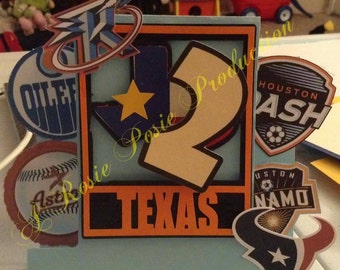 Texan Birthday Invitations