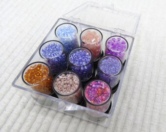 Japanese Beads, Miyuki Beads, Seed Beads, Assorted Beads, Bead Collections, Bead Supplies, Beads In Vials, Miyuki Supplies, Craft Supplies