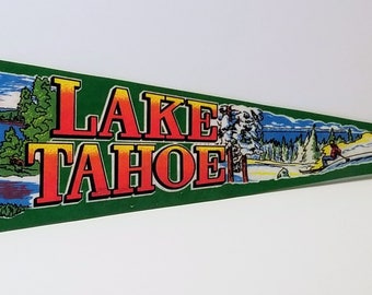 Lake Tahoe - Vintage Pennant