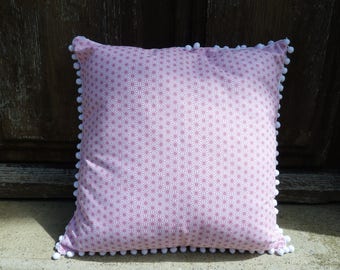 Saki pillow cover pink 40 x 40