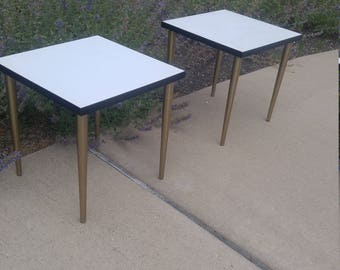 Mid-Century Modern Stacking Tables (2)