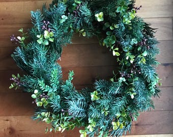 Joyful Joyful- Winter Wreath-Wreaths