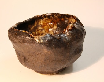 Traditional Japanese tea ceremony bowl, matcha chawan