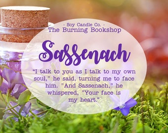 Sassenach | Outlander Inspired Bookish Soy Candle