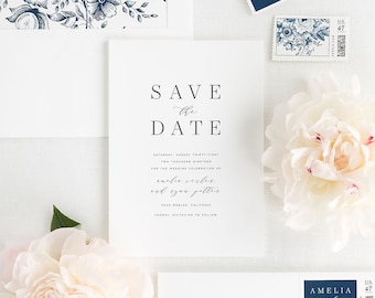 Amelia Save the Date - Deposit