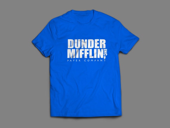 The Office "Dunder Mifflin Inc" Shirt S-4XL and Long Sleeve Available