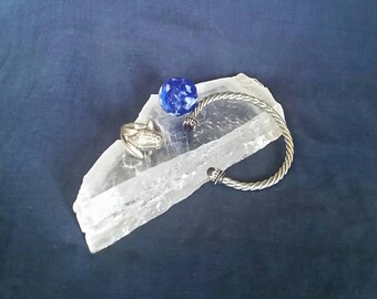 Selenite Crystal Charging Slab / Quartz Crystal Stone Cleansing Crystals / Clearing Metaphysical Gemstone Healing Crystal Raw Selenite Slab