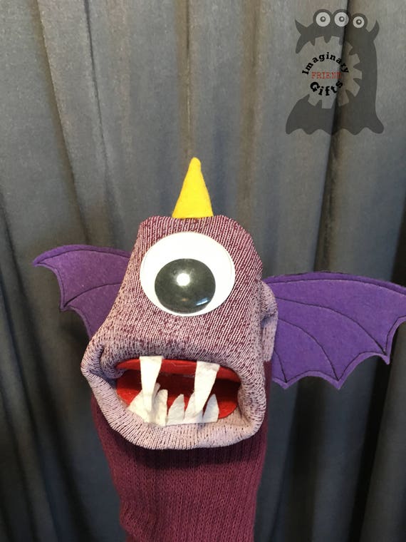 one eyed one horned flying purple people eater stuffed animal