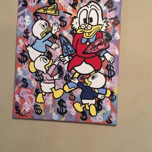 Scrooge mcduck art | Etsy