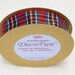 Royal Stewart Plaid Ribbon, 1 inch width genuine Scottish Woven Edge Tartan Made in England for food gifts, gift wrap, party wedding favors