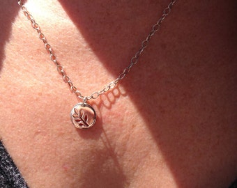 Modern Chic Branch Charm Necklace