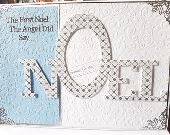 Large A4 'Noel' Christmas Card - Mum, Dad, Wife, Husband, Sister, Nan, etc
