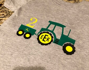 john deere first birthday shirt