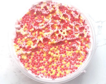 Strawberry Mango Floam Slime