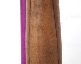 Candle chandelier 25 cm from walnut