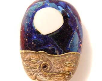 Phoebe Lampwork Focal Bead SRA