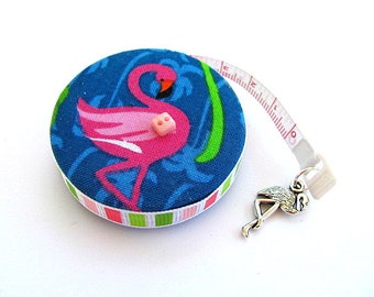 Measuring Tape Flamingo Retractable Pocket Tape Measure