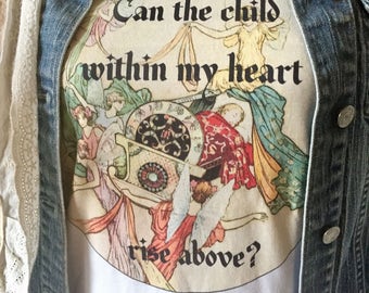 Stevie Nicks ~ Fleetwood Mac ~ t shirt ~ super soft 100% cotton ~ can the child within my heart rise above