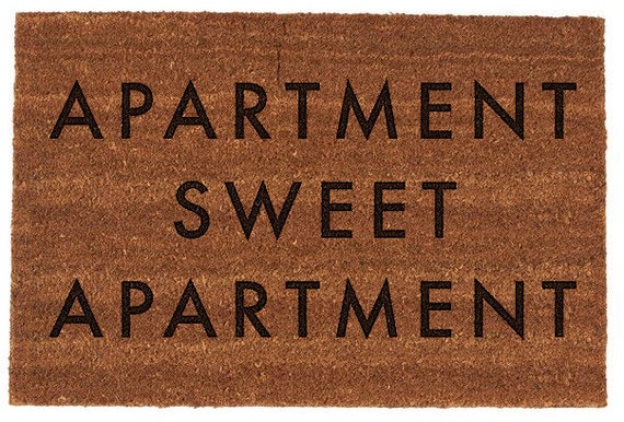 Items Similar To Apartment Sweet Doormat On Etsy Items Similar To Apartment Sweet Doormat On Etsy
