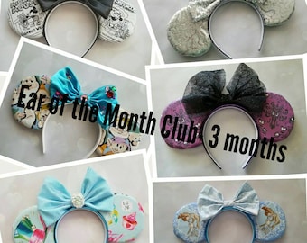 Ear of the Month Club- 3 month subscription