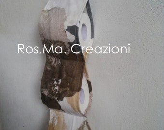 Discount door rolls of toilet paper for handmade fabric bath