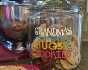 Download SVG / Grandma's Cookies / SVG cookie jar design / Grandmas