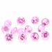 Pink Sapphire. IF-VVS1. Round. (sold separately). Ceylon, Sri Lanka. 2.2 mm. SKU005407