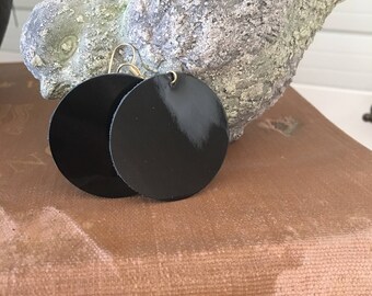 Pretty Patent- Leather Earrings