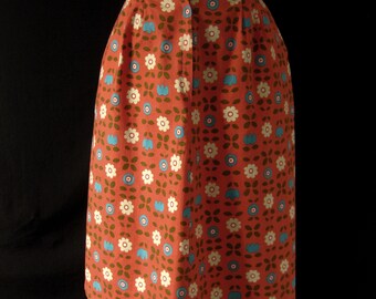 Vintage 1960s Skirt with Side Pockets