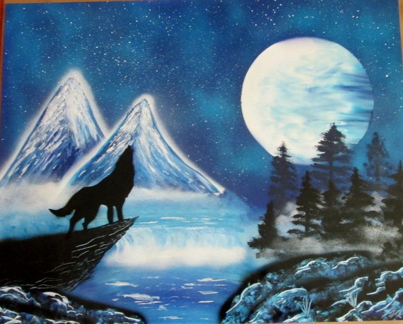 spray paint art wolf        
        <figure class=