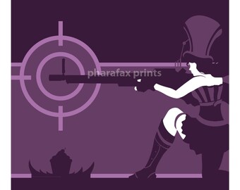 Caitlyn: League of Legends Print
