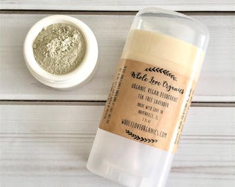 Armpit DETOX BUNDLE - Organic Deodorant - Vegan Deodorant - Aluminum Free - Underarm Detox Clay - Bentonite Clay